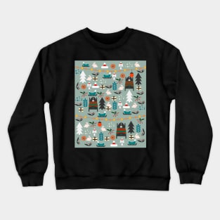 Everybody's waiting for Santa Crewneck Sweatshirt